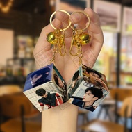 Bai Jingting Handsome Star New Merchandise High-Value Creative Chasing Third-Order Rubik's Cube Stud