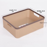 FENGHONGTAO | A4 Storage Organizer Plastic Rectangular Box