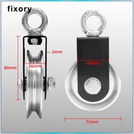 fixory Swivel Pulley Block 661lbs Quiet  Pulleys for Cable Machine Set Up 73mm