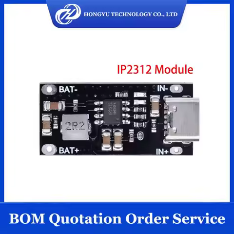 1 - 10 Pieces/Lots IP2312 Module Compound Ternary Lithium Battery Fast Charging Plate 3A 5V To 4.2V 