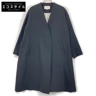 Enfold黑色雙十字喇叭形大衣，36碼（二手）