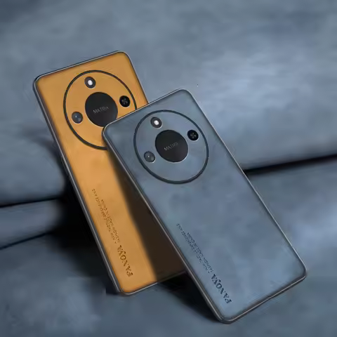 For Honor X9c Smart Skin Feel Shockproof Leather Case Soft Back Cover Funda For Honor X9c Smart Prot