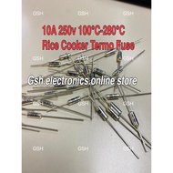 10A 250v 216 C-280 C Rice Cooker Termo Fuse