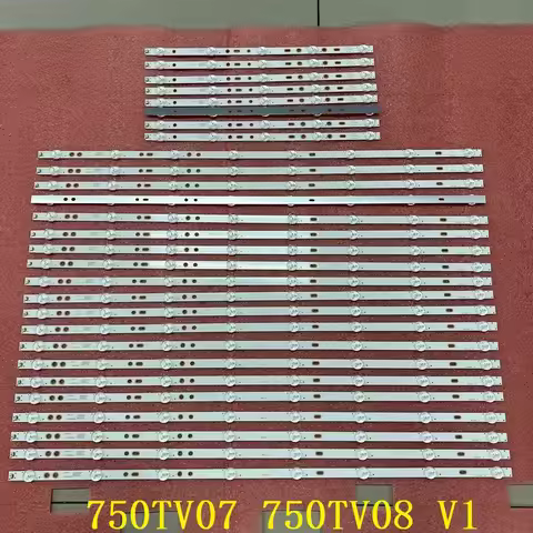 Kit 28pcs LED Strip for SONY 750TV07 750TV08 V1 KDL-75W850C KDL-75W855C KDL-75W857C KDL-75W859C KDL-