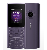 ฟีเจอร์โฟน Nokia 110 4G (2023). มือถือปุ่มกด 2 ซิม พร้อมวิทยุ FM ถ่ายภาพ แบตเตอรีที่ใช้งานได้ยาวนาน