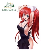 EARLFAMILY 13cm x 6.9cm for High School DXD Rias Gremory Car Sticker Car Door Protector Decal Waterp