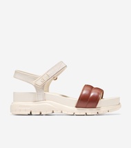 Womens ZERØGRAND Ankle Strap Sandals