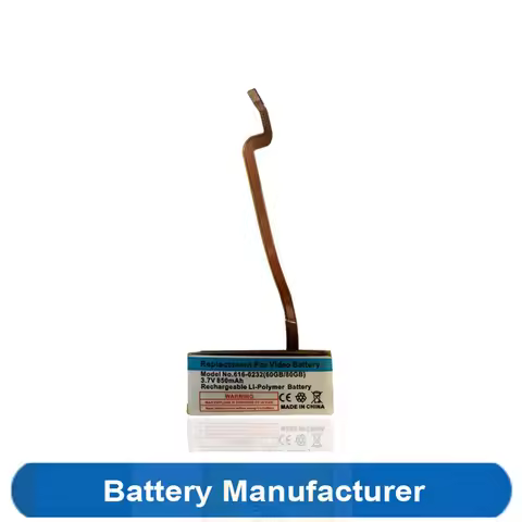 850mAh 616-0232 Battery For Apple iPod Classic 6th GEN 80GB Video 30GB 60GB A1036 A1136 MB145 MB150 