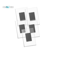 Magnetic Photo Holders(5-Pack) 4x6 for Refrigerator Picture Frames 4 X 6 Clear Magnetic Acrylic Fram