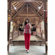 KEBAYA BORNEO SET KEBAYA CORAK BORNEO SET SKIRT FREESIZE