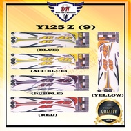 Y125 ZR (9) STICKER BODY STRIPE YAMAHA 125 125ZR 46 THE DOCTOR