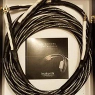 Inakustik Ls-603喇叭線，8呎長一對,鍍金...