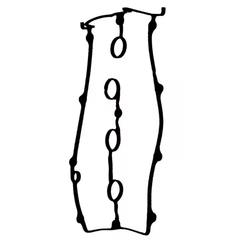 Black Valve Cover Gasket Set FSD7-10-235 for MAZDA 626 1998-2002,for MAZDA PROTEGE 1999-2003,for MAZ