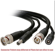 CCTV System:RG58 BNC To BNC +power cable