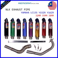 🔥NLK EXHAUST PIPE🔥SBIG CORK 32MM 35MM 38MM LC135 Y15ZR Y16ZR EXHAUST NLK RACING THAILAND