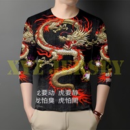 Kaos Shio Naga Lengan Panjang I Jersey Naga I Kaos Naga Tahun Baru 2024 I Kaos Chinese I Kaos Dragon