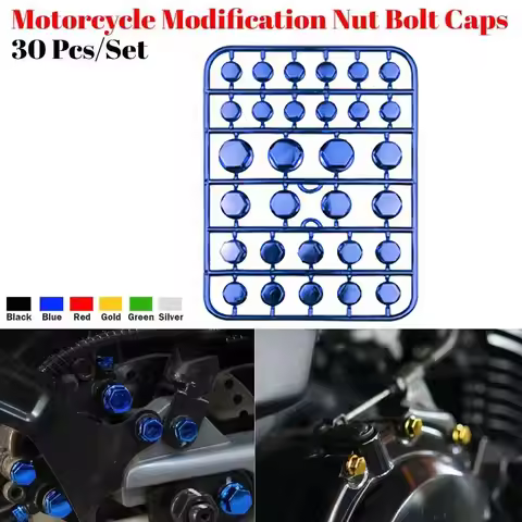 For YAMAHA FZ1 FZ6 FZ8 FZR400 FZR1000 FZR600 YZF R1 R6 R7 YZF1000 Motorcycle Engine Nut Bolt Caps Co