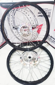 Velg Rossi Original SNI ring 17 paket - untuk motor honda matic Beat/Scoopy/Genio/Vario 110/vario 12