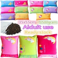 BUCKWHEAT  PILLOW for Aldult 35x55cm 1500gram L SIZE  GOOD SLEEP BANTAL DEWASA（BEU PILLOW )100%natur
