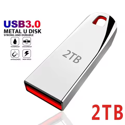 New 2TB Usb 3.0 Flash Drives High Speed Metal Pendrive 1TB 512GB 256GB Portable Usb Drive Waterproof