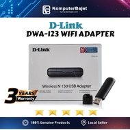 D-LINK WIRELESS N150 USB WIFI ADAPTER (DWA-123) WIFI CARD FOR PC / LAPTOP