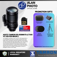 Tamron 150-500mm F5-6.7 Di III VXD Lens [A057Z] for Nikon Z9 Z8 Z7 II Z6 II Z5 ZF | Tamron Singapore Warranty