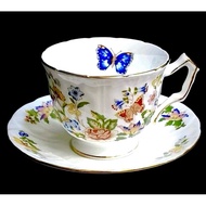 Aynsley 🇬🇧 Made in England Cottage Garden Crocus Cup & Saucer