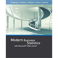 Modern Business Statistics with Microsoft Office Excel 6th Edition Y1090