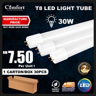 [BOX SET] ( 30 PCS PER BOX / CARTON ) LED T8 Tube 4 Feet 30W Wholesale Price LED T8 Tube Light Lampu Panjang Daylight