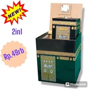 2-in-1 Kaaba piggy bank