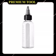 Plastic bottle for high-end model paint DSPIAE MS-B75 (with ml graduation) - GENUINE DISTRIBUTOR.