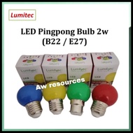 Lumitec Led Pingpong Bulb 2w (E27/B22)