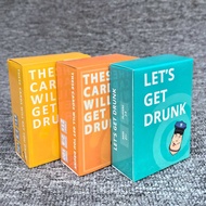 English version let's get drunk get drunk Drinking card drunk Board game card card game let's Drink 