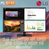 LG 43UN700-B 4K UHD IPS USB-C HDR 10 Monitor USB Type C 4x HDMI (43")