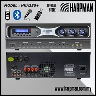 HARPMAN HKA250+ KARAOKE AMPLIFIER 250W with KEY CONTROL REMOTE