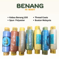 Hi Mart - Benang Jahit Thread Coats Cloth Sewing Kilang Baju Kerja Tudung Kerbau Benag Sesetengah pr