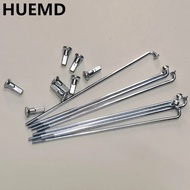 36pcs/lot  Motorcycle spokes  3.18mm*135-225mm 45# steel diameter 3.18mm E-Bicycle wheel wire Parts