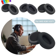 CHAAKIG 1Pair Ear Pads Replacement Soft Headset Earbuds Cover for for AKG K361 K371
