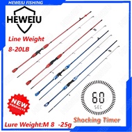 #HEWEIU Fishing Rod# Joran Solid Tip  M  Power 6ft 1.8M Fishing Rod Micro-jigging Rod Ultra Light Sp