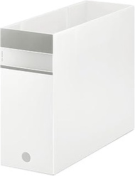 King Jim FV4903T Favorite File Box, A4, Transparent, Product Size: W 4.3 x H 9.6 x D 12.4 inches (11