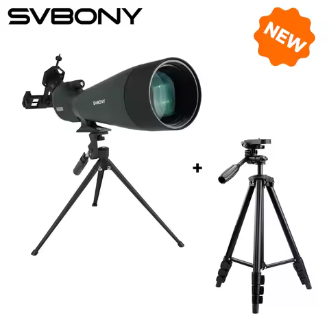 Svbony SV28A Spotting Scopes 25-75x100/20-60x80 FMC Perfect for Beginners in Archery, for Wildlife W