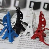 GANTUNGAN Colorful Paris Keychain eiffel Tower