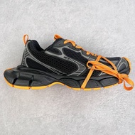 FK6E Bal'''' Black and Yellow Tenth Generation Mesh Lace-up Low-top Retro Dad Sneakers Essential for