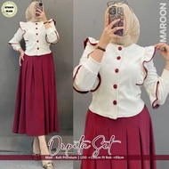 MERAH Merput Augustan Oneset Gymnastics Suit 17An Women Indonesian Competition Wanset Zumba Independ