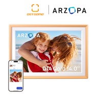 ARZOPA 14" IPS 10 Points Capacitive Touchscreen Digital Frame