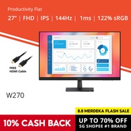PRISM+ W270 27" 144Hz/100Hz Productivity Monitor [1920 x 1080]