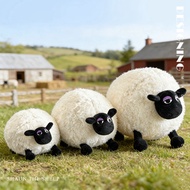 Cute Shaun The Sheep Plush Toy Round Wool Plush Toy, Sheep Pillow, Birthday Gift, Sofa Pillow, Home 