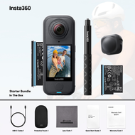 Insta360 กล้องแอคชั่น X5-4 Series กล้อง 360 ถ่ายวิดีโอ 8K ถ่ายรูป กันน้ำ ประกัน 1ปี Action Camera