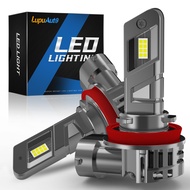 2 ชิ้น ไฟหน้าไฟหน้ารถ30000LM 120W 6500K แบบไม่มีพัดลม H4ไฮโล Led H11 H8 H7 Led Canbus 9006 HB3 H3 Le