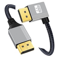 4K 90 Độ DisplayPort 1.2 Cáp DP Lên/Xuống/Trái/Góc Video Dây Dành Cho Laptop Máy Tính Để Bàn Xbox Se